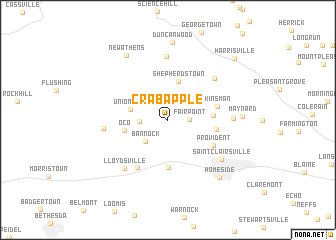 map of Crabapple