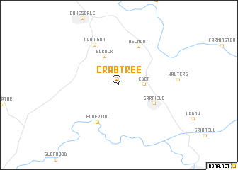 map of Crabtree