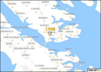 map of Crab