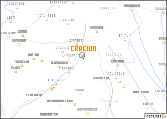 map of Crăciun