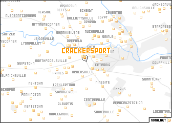 map of Crackersport