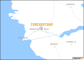 map of Crackertown