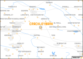 map of Crackleybank