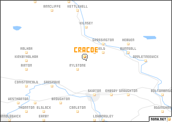 map of Cracoe