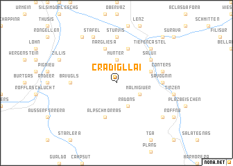 map of Cra digl Lai