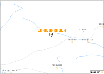 map of Craigdarroch