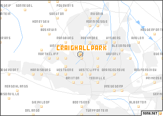 map of Craighall Park