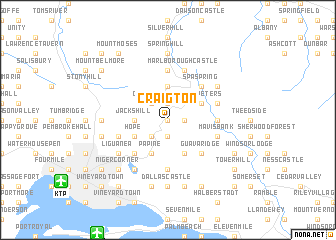 map of Craigton