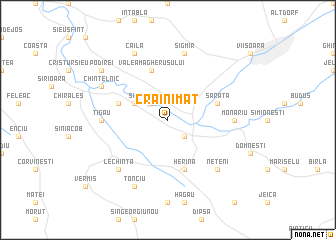 map of Crainimăt