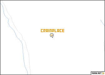 map of Crain Place