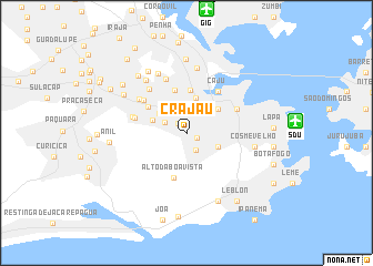 map of Crajaú