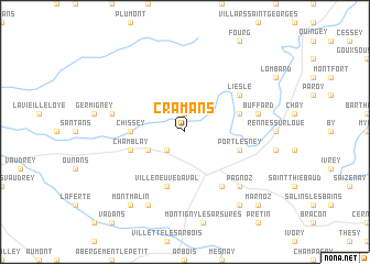 map of Cramans