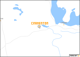 map of Cramenton