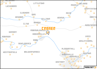 map of Cramer