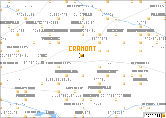 map of Cramont