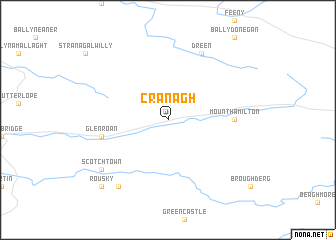 map of Cranagh