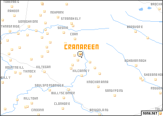 map of Cranareen