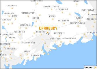 map of Cranbury