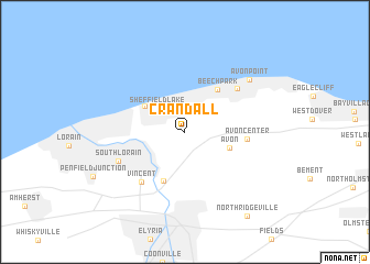 map of Crandall