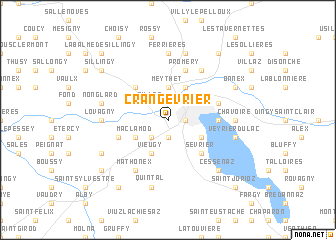 map of Cran-Gévrier