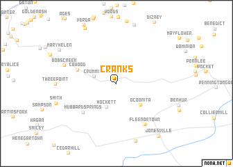 map of Cranks