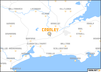 map of Cranley