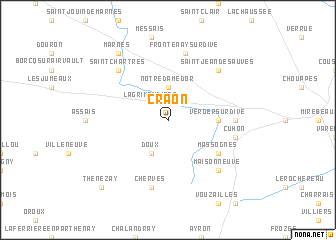 map of Craon