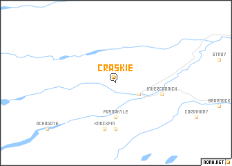 map of Craskie