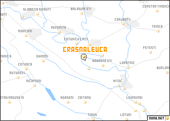 map of Crasnaleuca