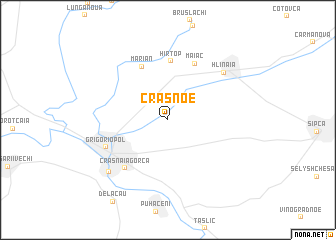 map of Crasnoe