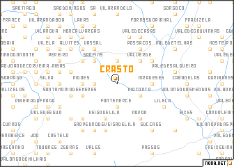 map of Crasto