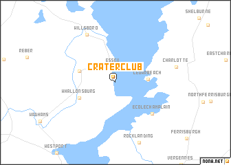 map of Craterclub