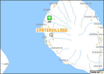 map of Crater Village