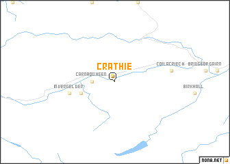 map of Crathie