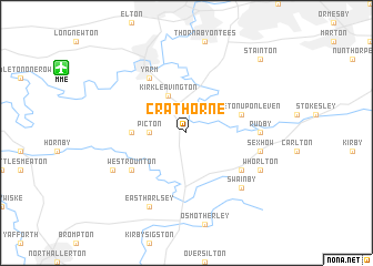 map of Crathorne