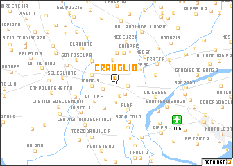 map of Craúglio