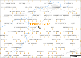 map of Crauschwitz