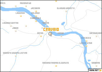 map of Cravaio