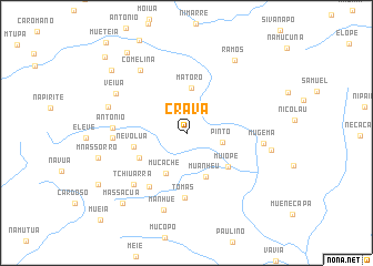 map of Crava