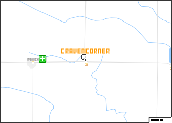 map of Craven Corner