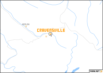 map of Cravensville