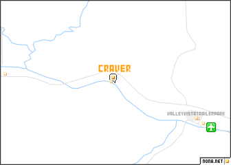 map of Craver