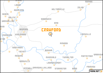 map of Crawford