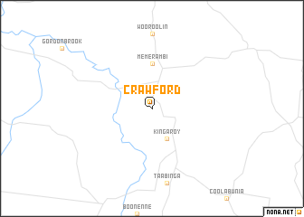 map of Crawford