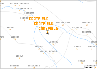 map of Crayfield