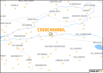 map of Creachmhaoil