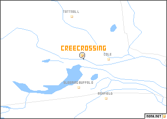 map of Cree Crossing