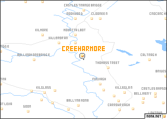 map of Creeharmore