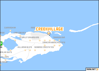 map of Creek Village