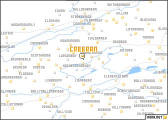 map of Creeran